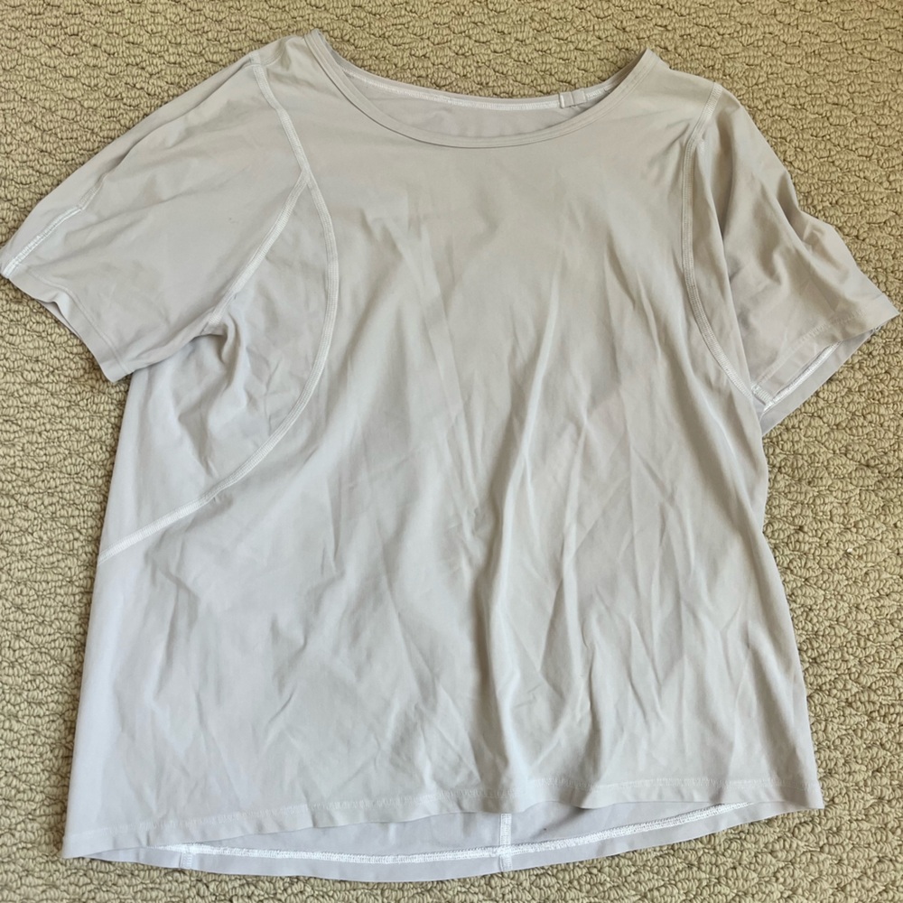 Women's White Lululemon Top